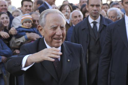 Il Presidente della Repubblica, Carlo Azeglio Ciampi