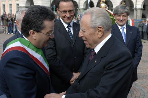 L'incontro con il Sindaco di Aosta, Guido Grimod