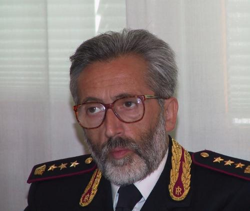 Il questore vicario di Aosta, dott. Giuseppe Romaldi