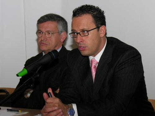 L'intervento del Presidente del Consiglio regionale, Ego Perron