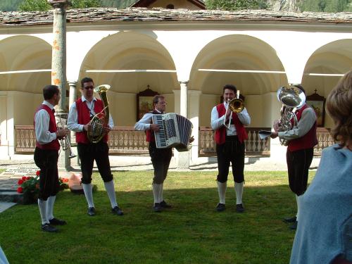 Le celebrazioni a Gressoney