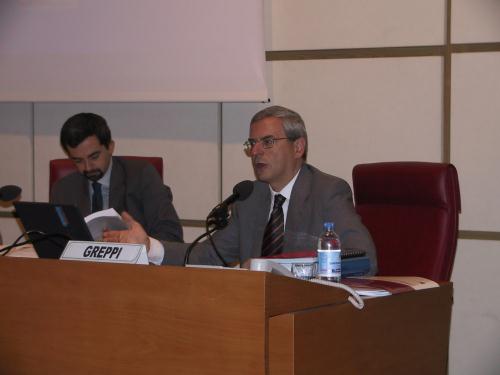 L'intervento del professor Greppi