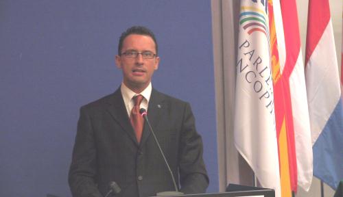 L'intervento del Presidente Ego Perron