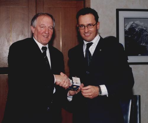 I presidenti Straub e Perron