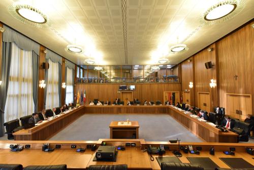 L'aula consiliare