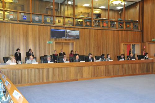 La delegazione valdostana