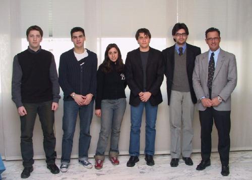 Foto di gruppo insieme al Presidente del Consiglio
