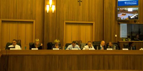 I rappresentanti del Parlement de la Fédération Wallonie-Bruxelles