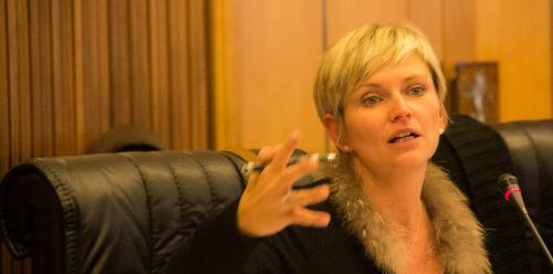 Florence Reuter, delegata del Parlement de la Fédération Wallonie-Bruxelles