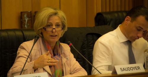 Annik Saudoyer, deputata del Parlement de la Fédération Wallonie-Bruxelles