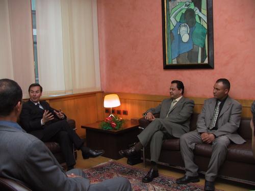 L'incontro nell'ufficio del Presidente del Consiglio