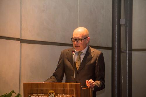 L'intervento del Direttore della fondazione, René Benzo