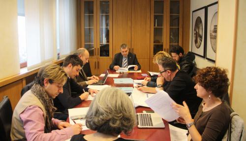 L'incontro con i giornalisti