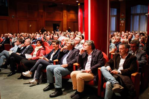 Il pubblico nella sala Maria Ida Viglino di Palazzo regionale