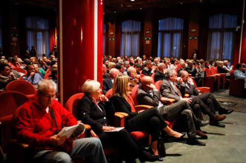 Il pubblico nella sala Maria Ida Viglino di Palazzo regionale