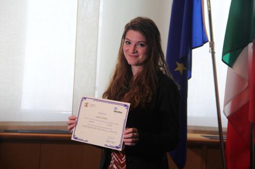 Giulia Todaro, studentessa del Liceo di istruzione classica, artistica e musicale di Aosta