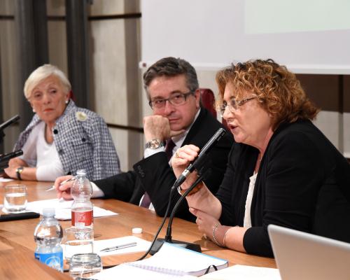Un momento della conferenza