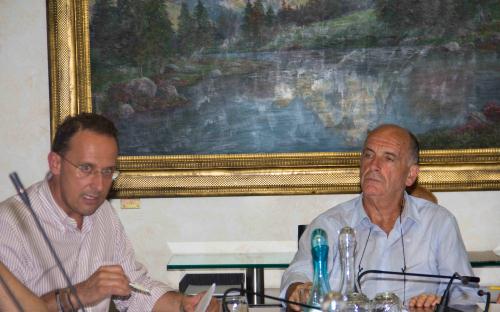 Un momento dell'audizione
