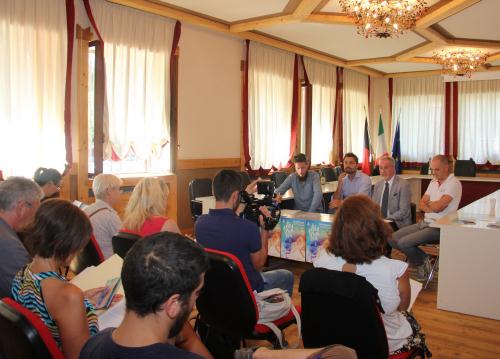 La presentazione dell'evento alla stampa del 10 agosto