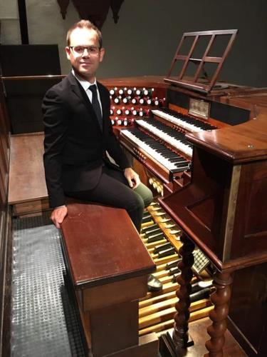 L'organista Daniele Dori
