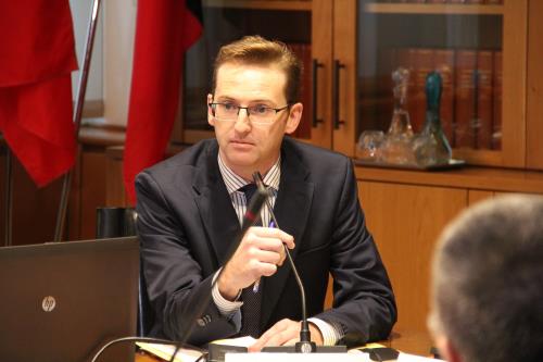 Il Vicepresidente del Consiglio regionale, Joël Farcoz