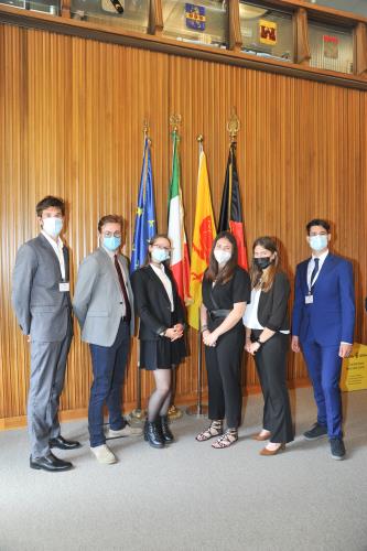 L'Ufficio di Presidenza e la delegazione Wallonie-Bruxelles