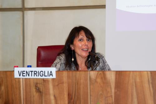 La Presidente del Centro donne contro la violenza Anna Ventriglia