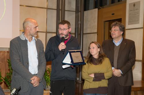 Premio all'Associazione Aspert VdA, vincitrice del Premio, edizione 2022