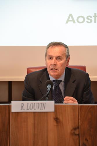 Il curatore dello studio, Roberto Louvin