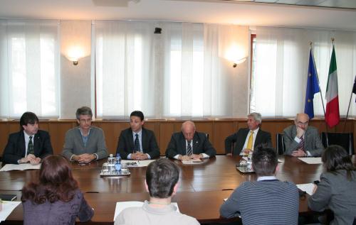 La conferenza stampa di presentazione del progetto svoltasi il 21 marzo