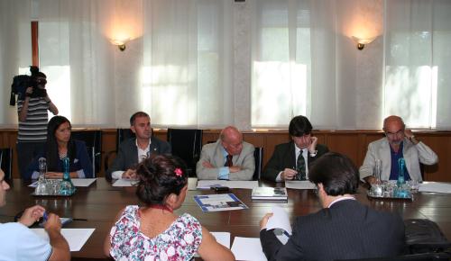 La conferenza stampa di presentazione delle iniziative estive promosse dall'Assemblea regionale svoltasi il 15 luglio