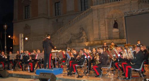 La banda musicale dei Carabinieri
