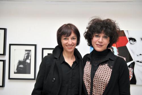 Le artiste Sophie-Anne Herin e Patrizia Nuvolari