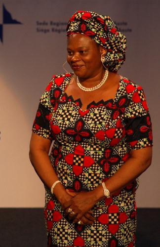 La nigeriana Dora Akunyili