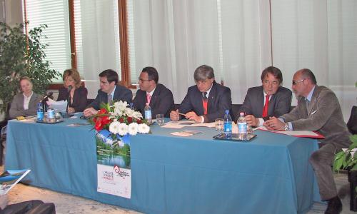 La conferenza di presentazione dell'evento svoltasi il 7 aprile