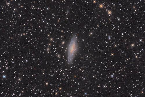 3° premio al concorso di astrofotografia digitale: la galassia NGC 7331 ripresa da Flavio Simeone