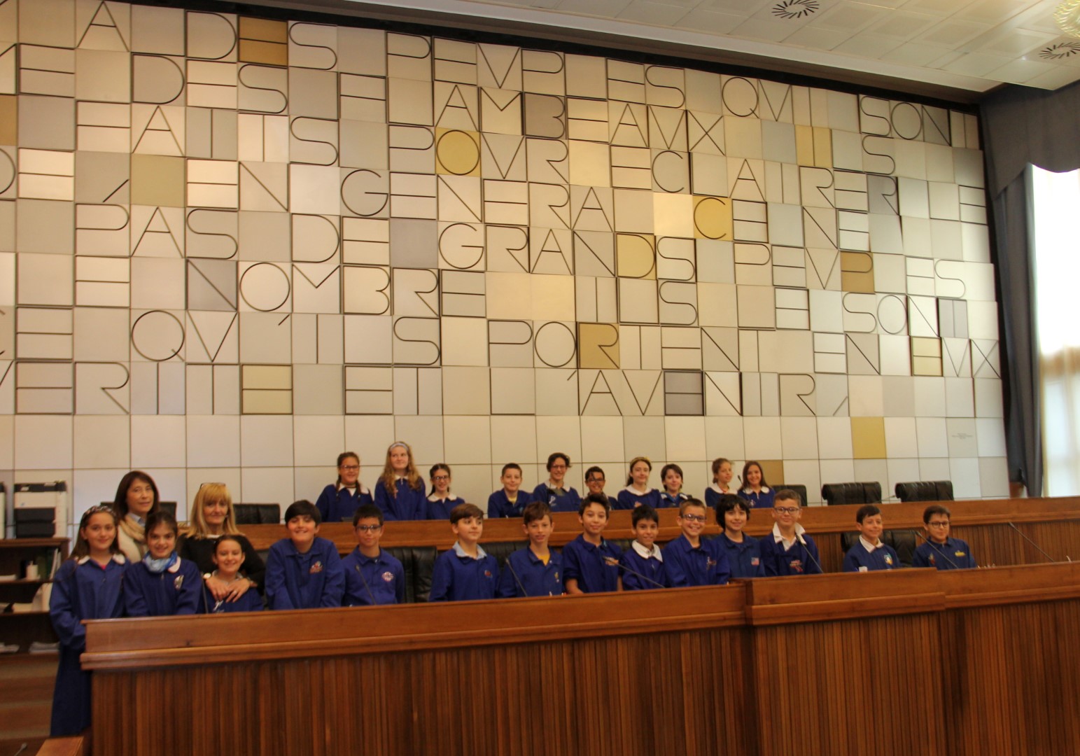Classe 5^ème C Prim San Francesco Ao