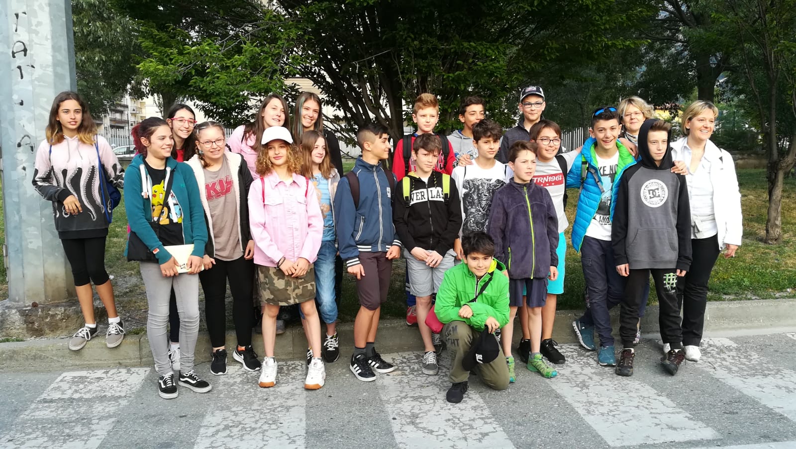 Voyage à Paris pour la classe 2ème C de l'école San Francesco d'Aoste