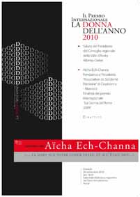 incontro con Aïcha Ech-Channa