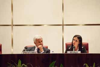 Alessandro Profumo e Emily Rini