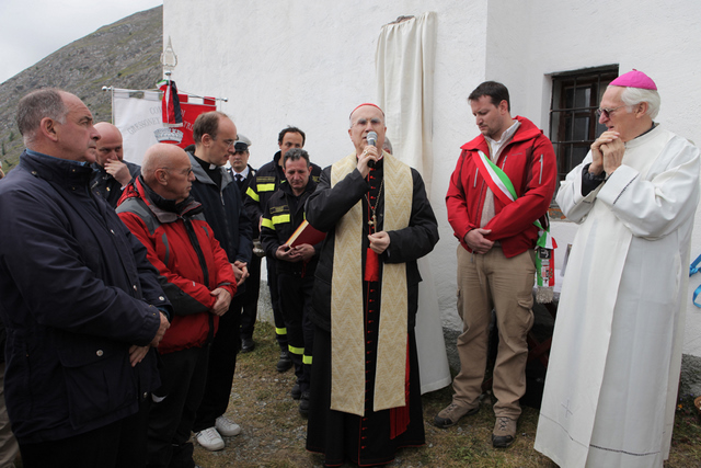 Targa commemorativa Giovanni Paolo II