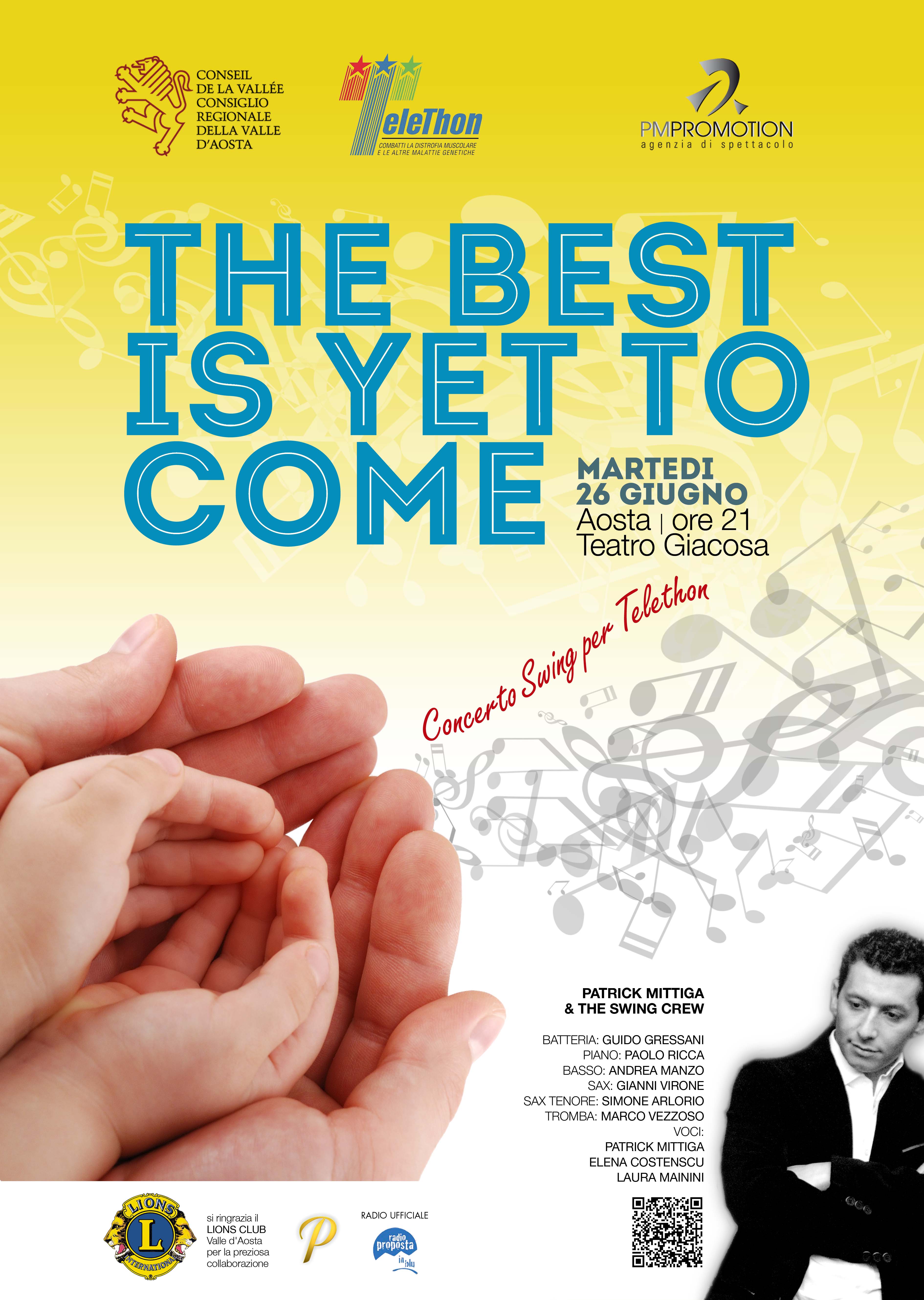 The best is yet to come
