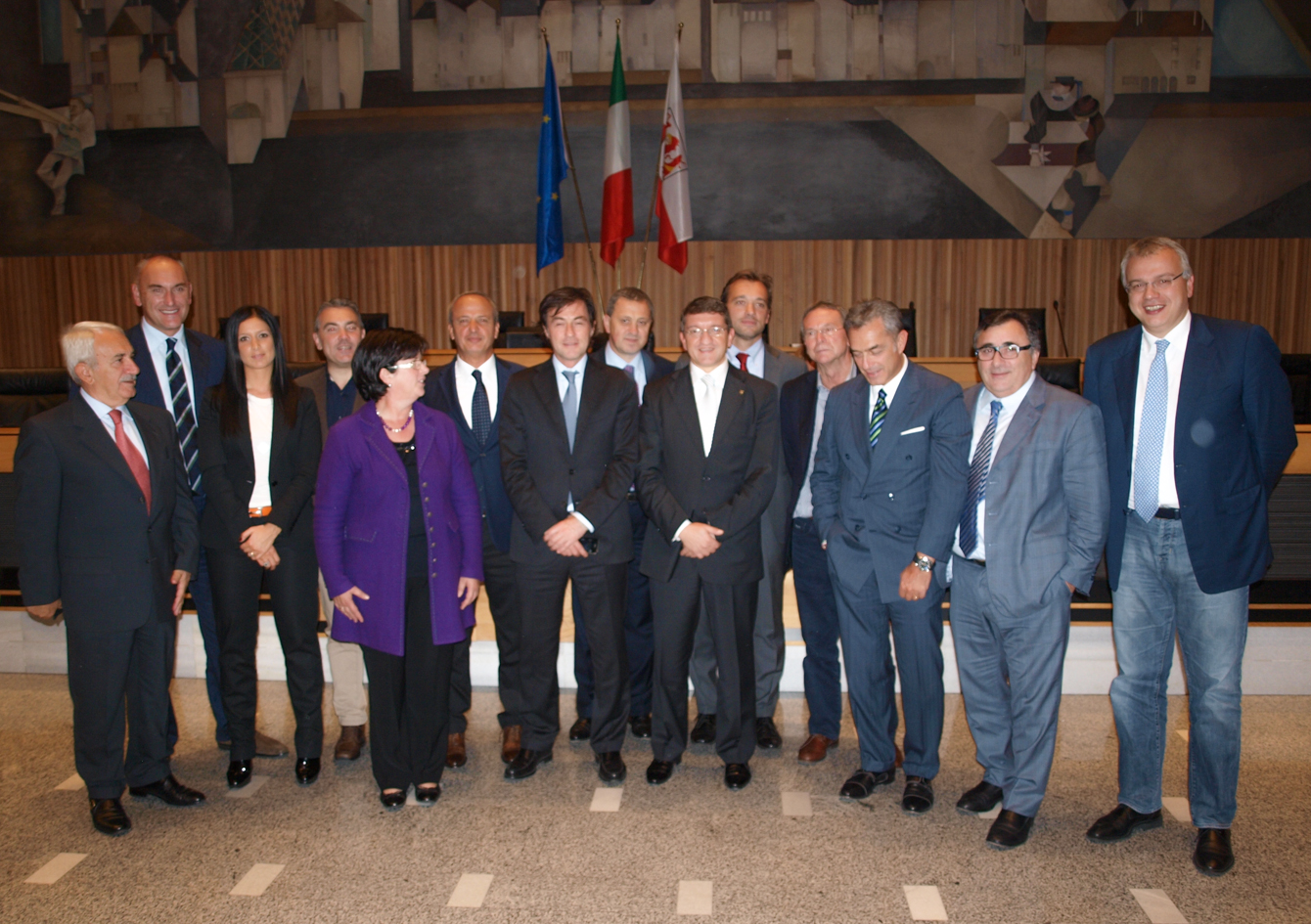 Presidente Rini a Bolzano