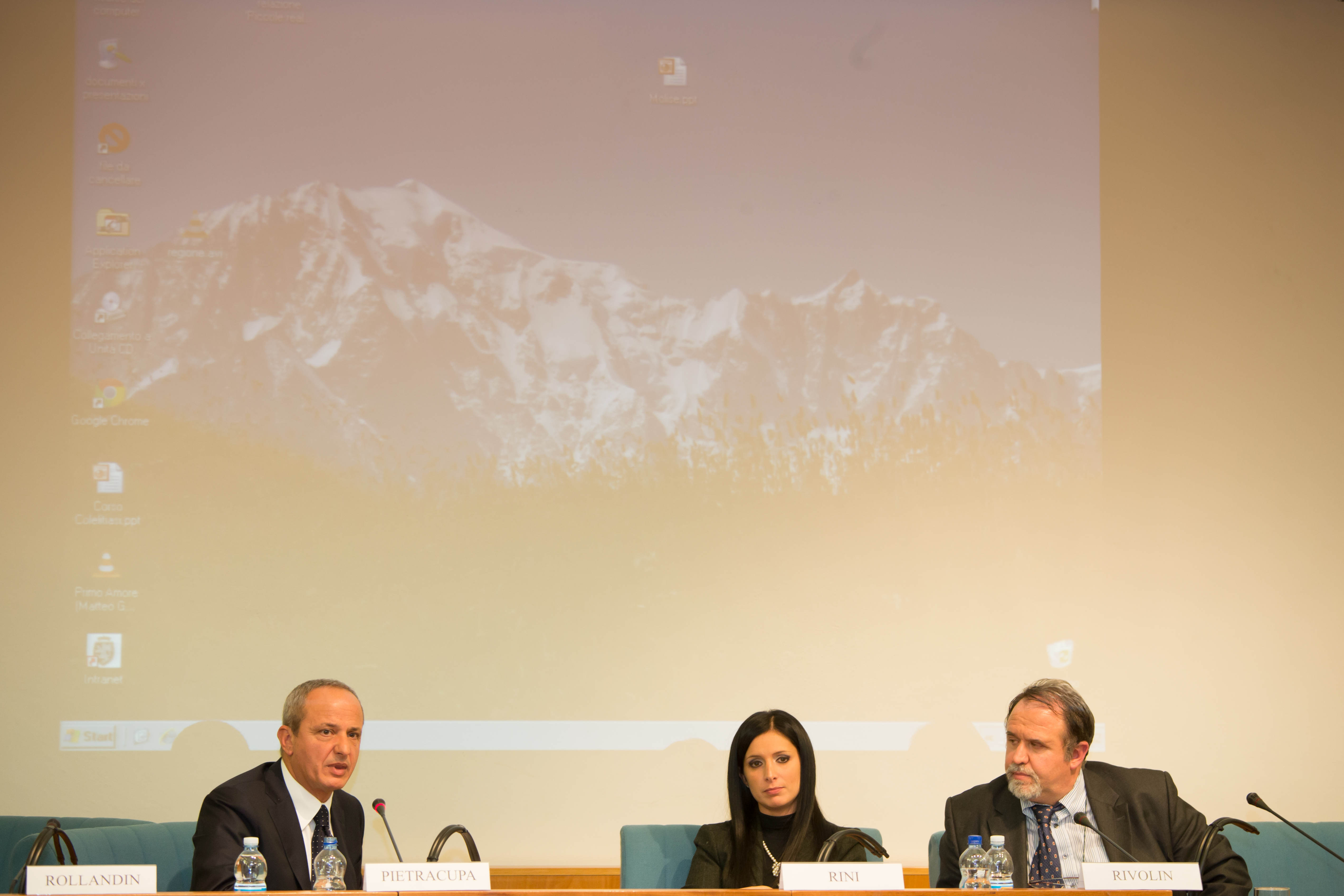 Mario Pietracupa, Emily Rini, Giuseppe Rivolin