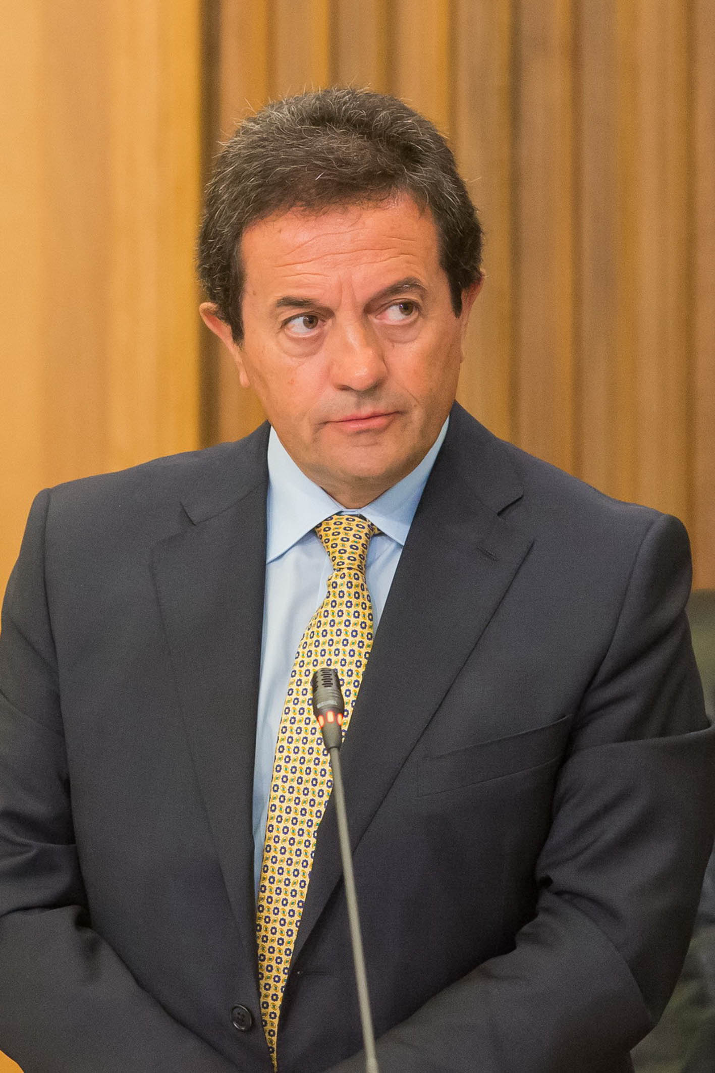 L'Assesseur Mauro Baccega