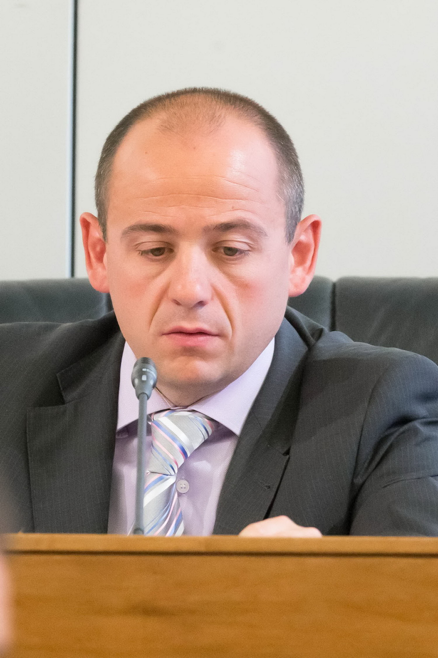 Le Vice-président David Follien