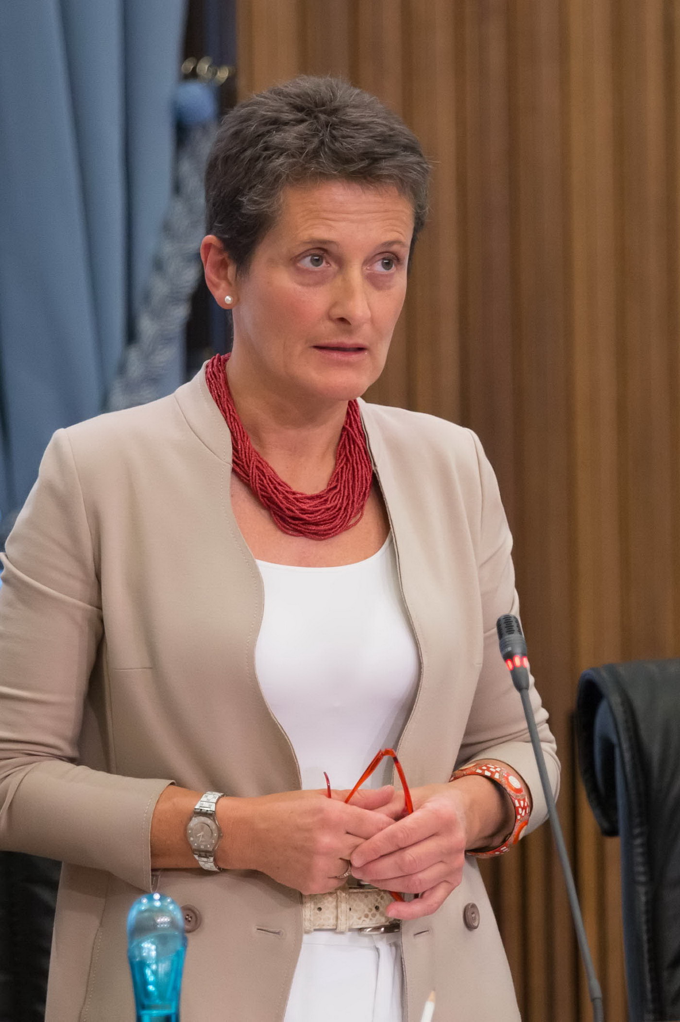 La Consigliera Patrizia Morelli (Alpe)