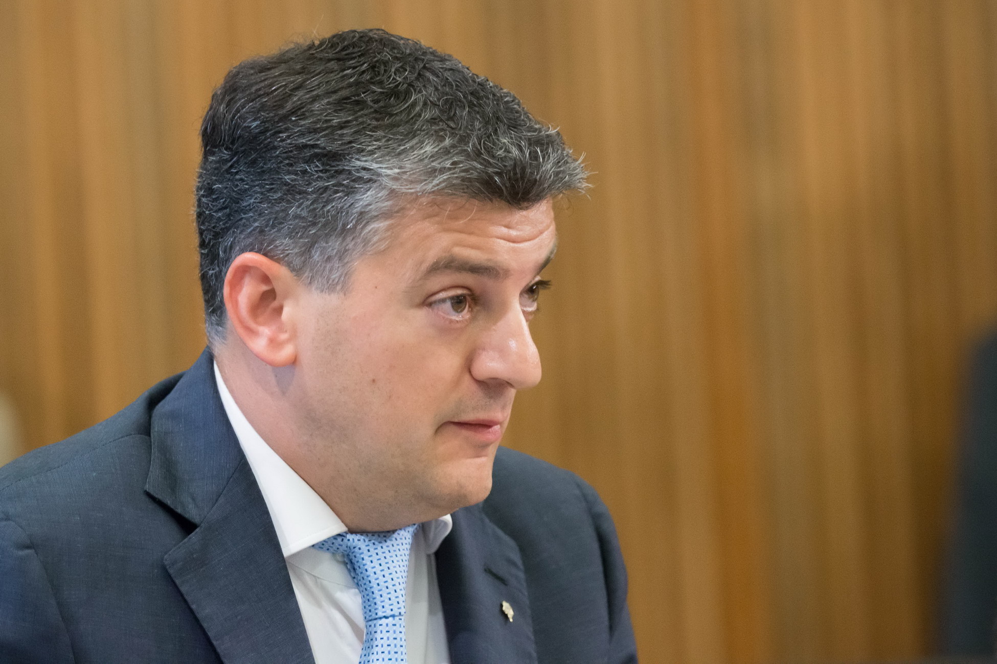 Il Consigliere Luigi Bertschy (UVP)