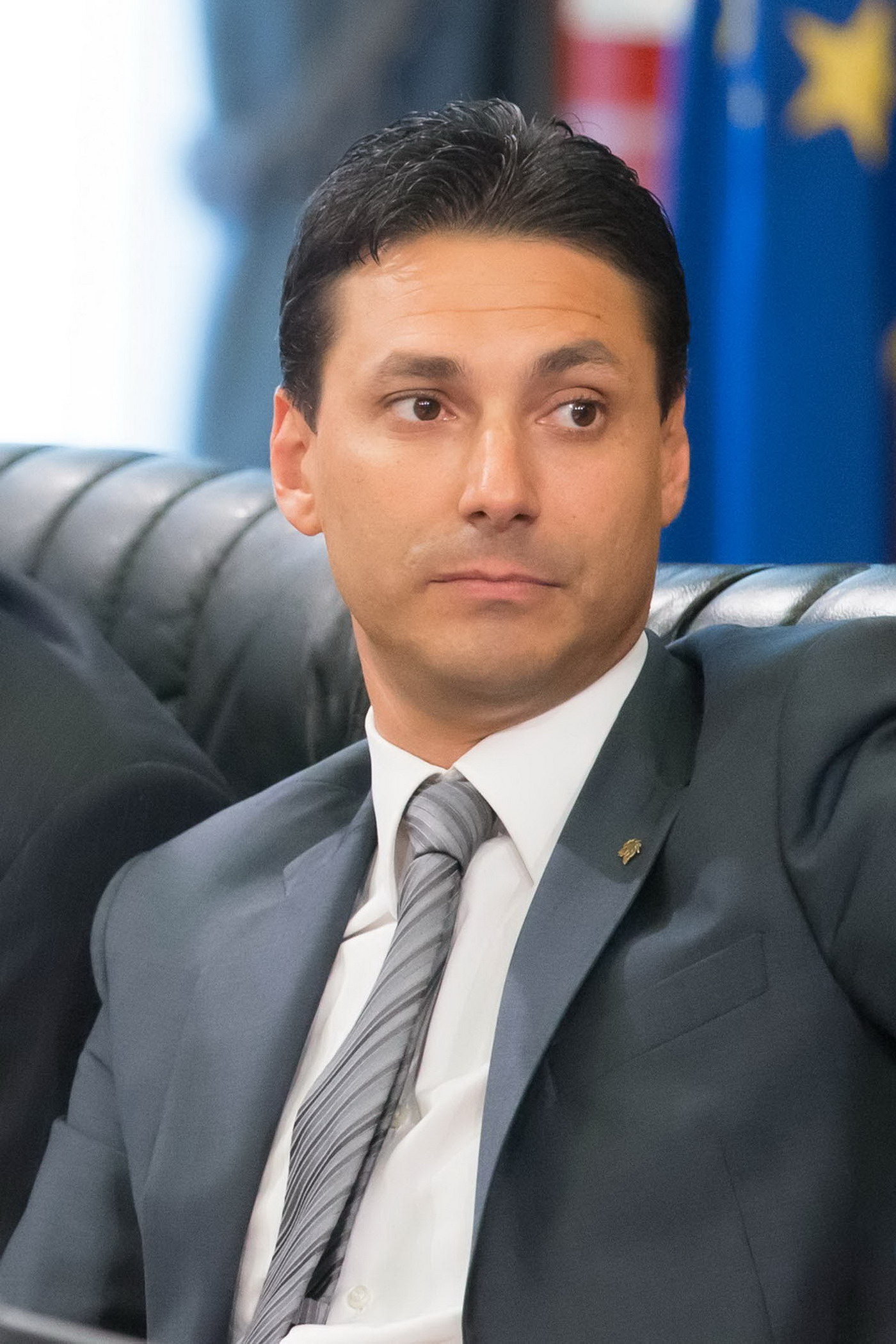 Il Consigliere Laurent Viérin (UVP)