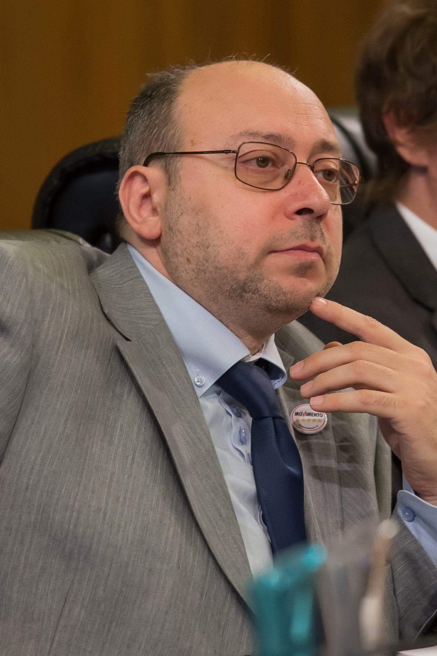Il Consgiliere Roberto Cognetta (Movimento 5 Stelle)